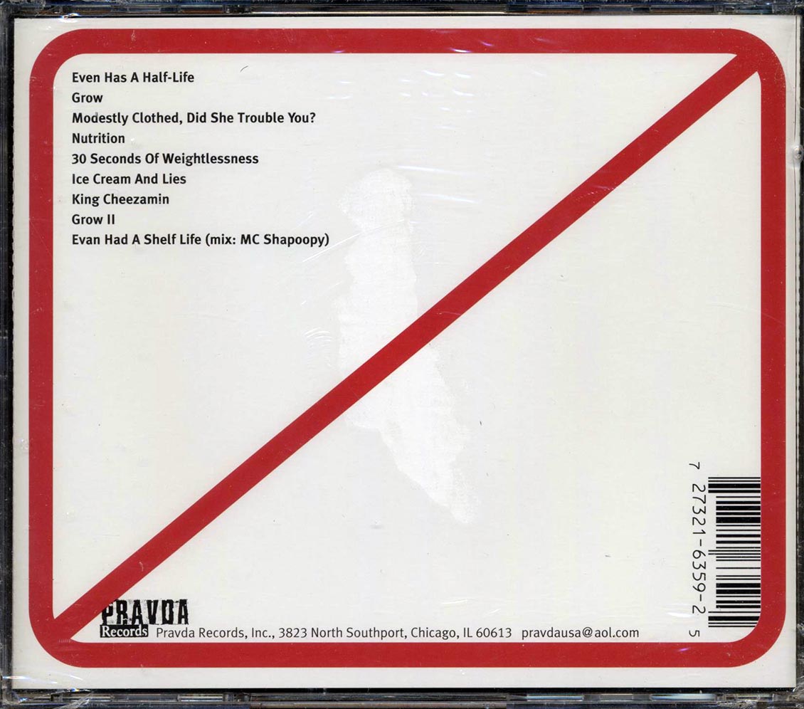 Cheer-Accident - Not A Food Music CD