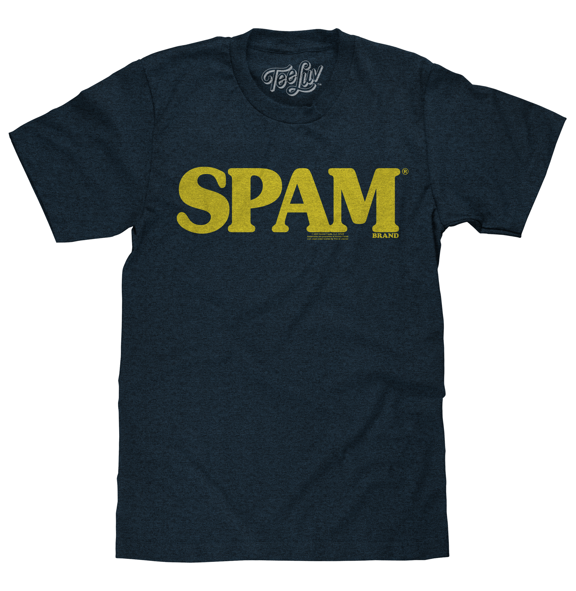 SPAM Logo T-Shirt - Navy