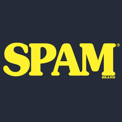 SPAM Logo Hooded Sweatshirt Hoodie Officially Licensed - Navy Blue