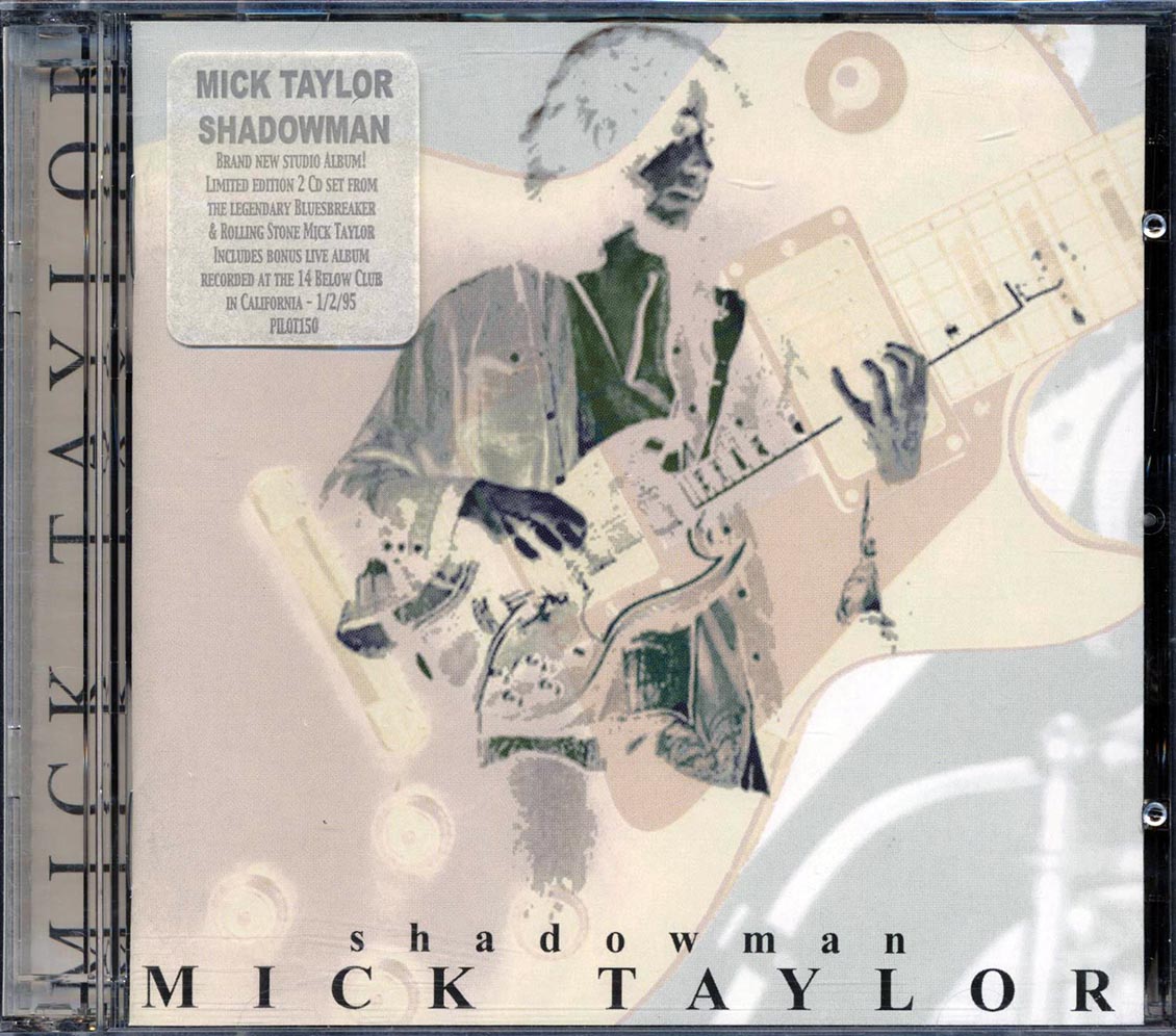 Mick Taylor Shadowman ltd ed 2xCD Music CD