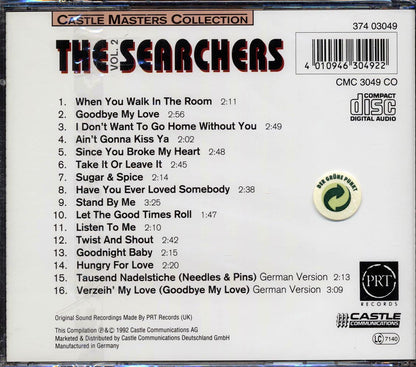 The Searchers - Castle Masters Collection Volume 2 Music CD