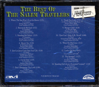 The Salem Travelers - The Best Of The Salem Travelers (marked/ltd stock) Music CD