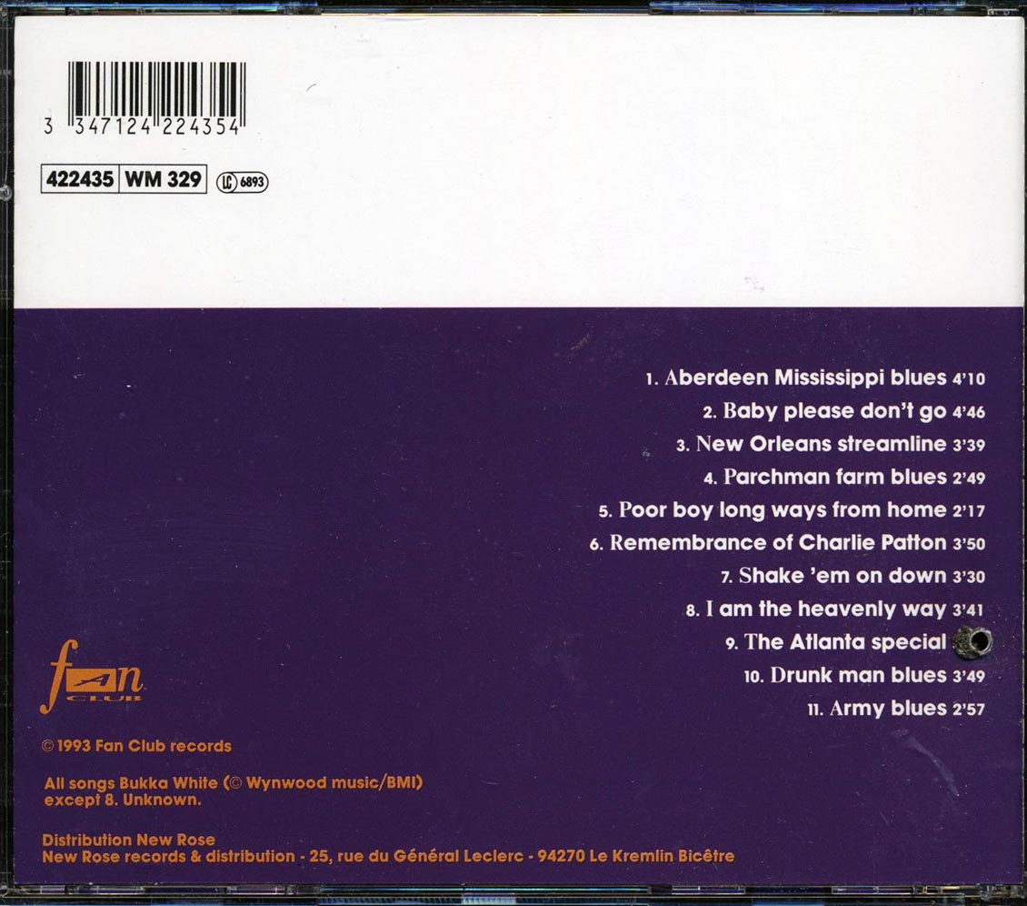 Bukka White - Shake 'Em On Down (marked/ltd stock) Music CD