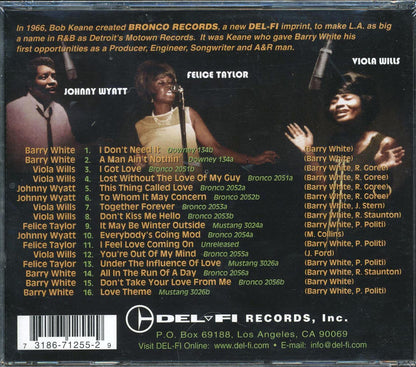 Barry White, Viola Wills, Johnny Wyatt, Felice Taylor - Boss Soul: The Genius Of Barry White Music CD
