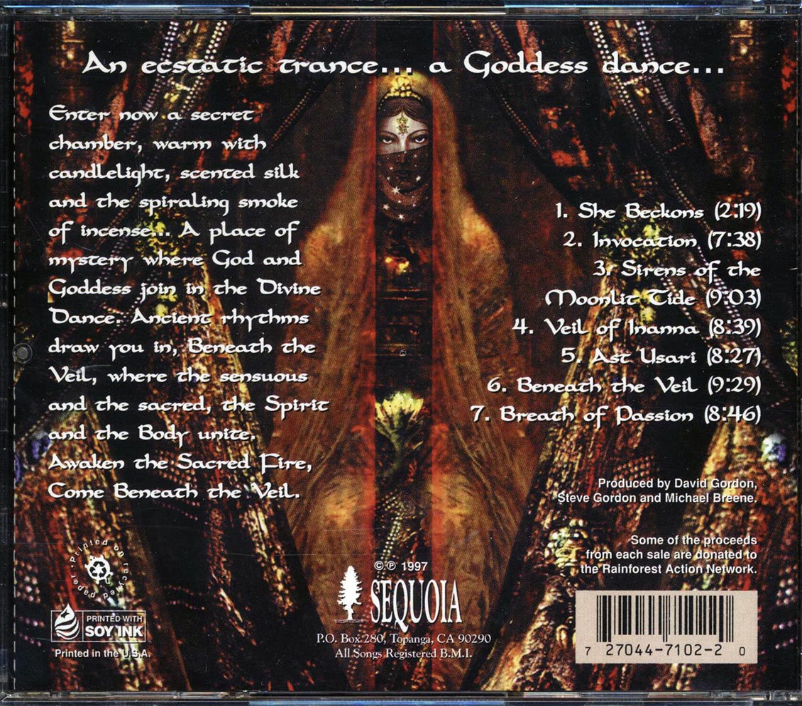 Zingaia - Beneath The Veil Music CD