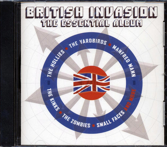 The Kinks Manfred Mann The Hollies The Zombies The Yardbirds Etc British Invasion The Essential Album 20 tracks Music CD