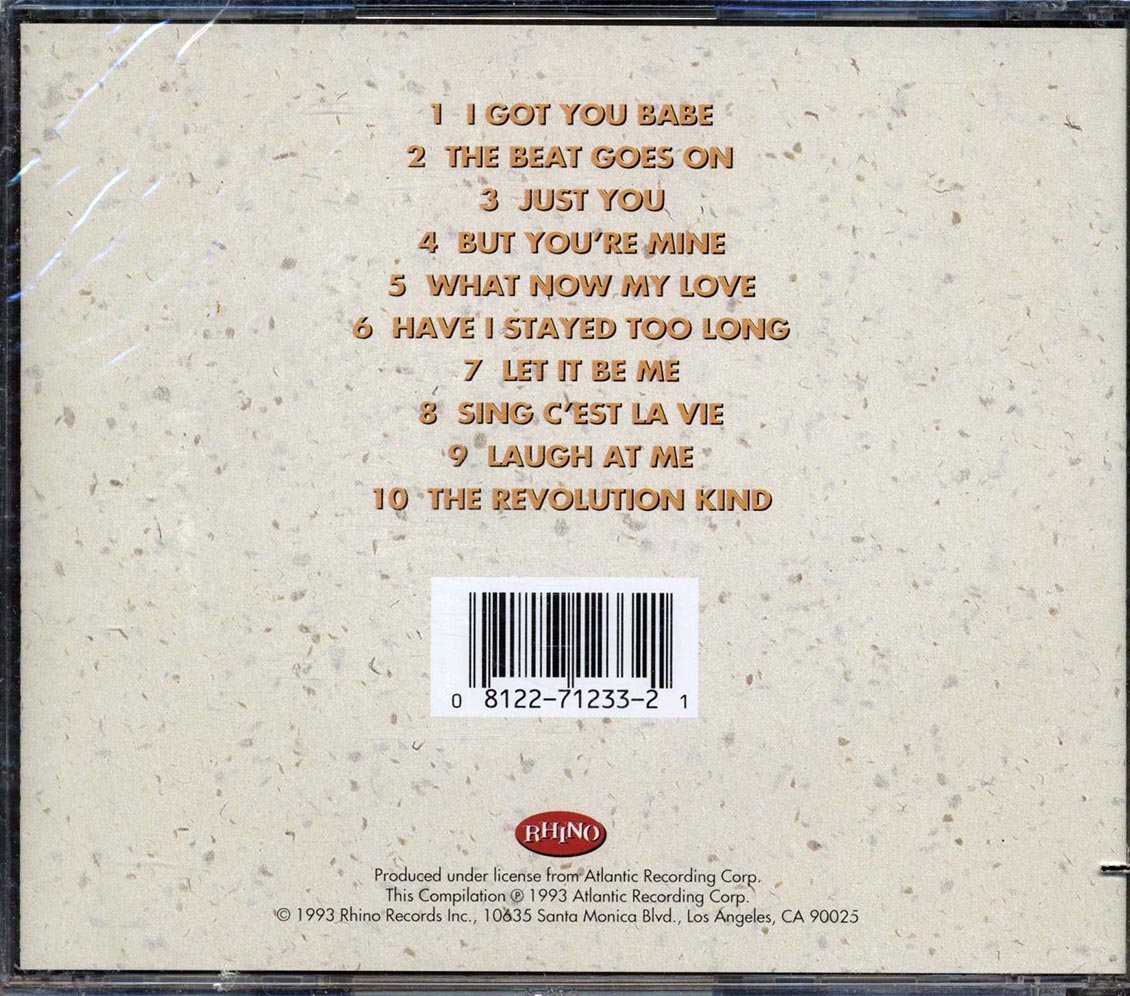 Sonny & Cher I Got You Babe marked/ltd stock Music CD