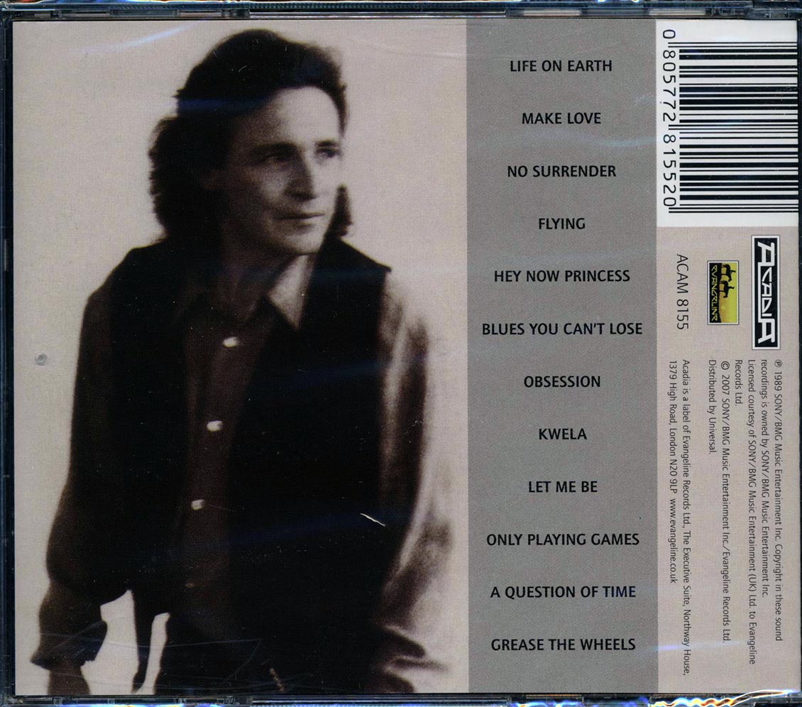 Jack Bruce - A Question Of Time Music CD