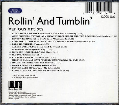 Muddy Waters Roy Gaines Louisiana Red Etc Rollin' And Tumblin' Music CD