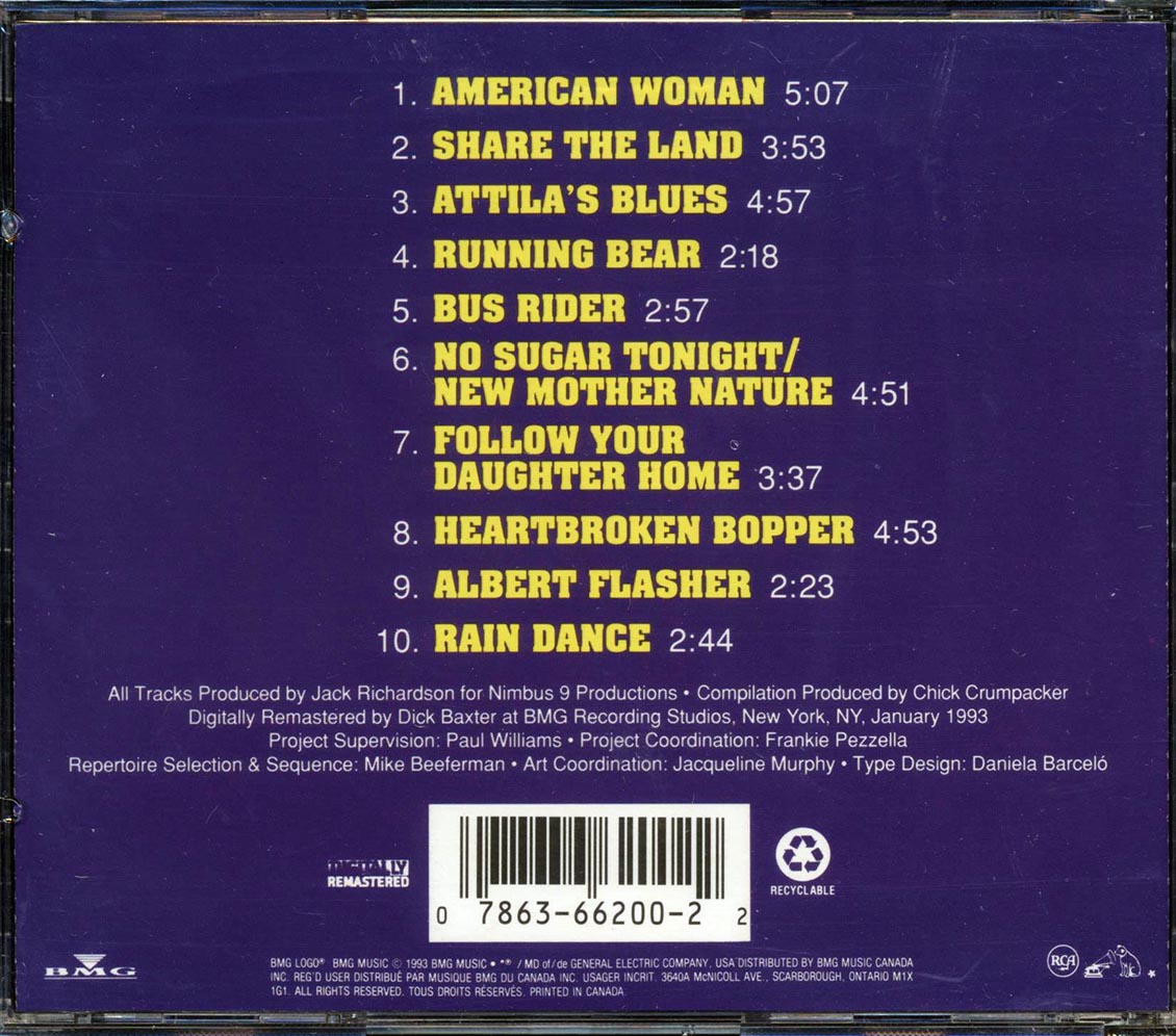 The Guess Who - At Their Best Music CD