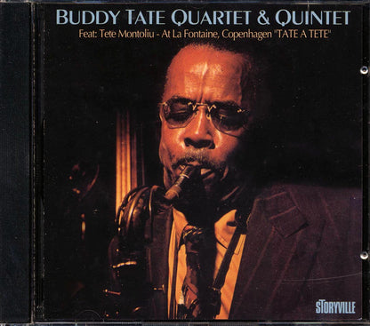 Buddy Tate Quartet, Buddy Tate Quintet, Tete Montoliu - Tate A Tete: At La Fontaine, Copenhagen Music CD
