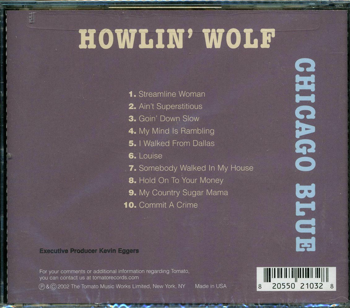 Howlin' Wolf - Chicago Blue Music CD