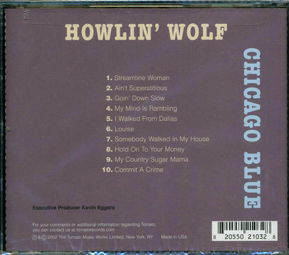 Howlin' Wolf - Chicago Blue Music CD