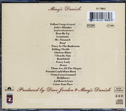 Mary's Danish - Circa Music CD