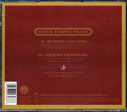 Stone Temple Pilots Between The Lines Music CD