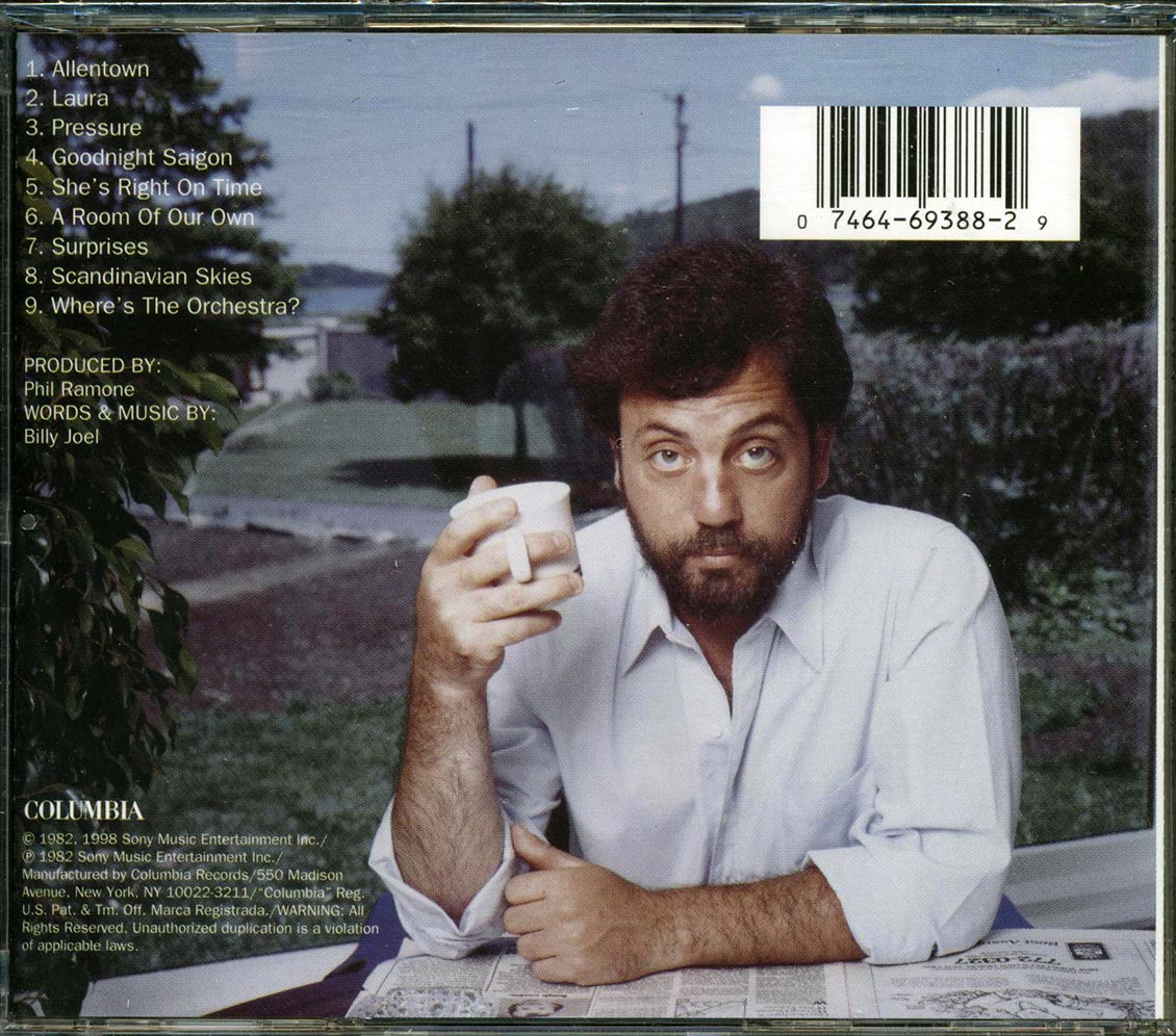 Billy Joel - The Nylon Curtain Music CD