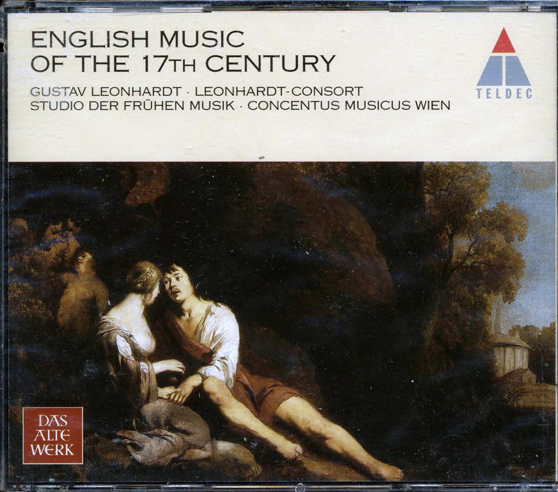 Gustav Leonhardt, Studio Der Fruhen Musik, Concentus Musicus Wien - English Music Of The 17th Century (2xCD) (marked/ltd stock) Music CD