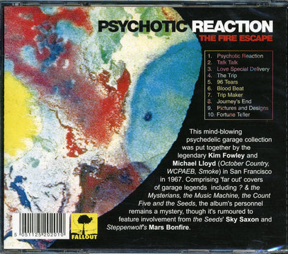 The Fire Escape - Psychotic Reaction Music CD