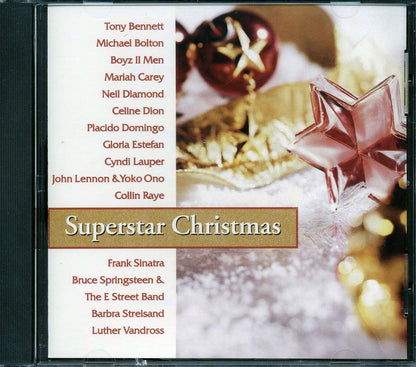 John Lennon, Mariah Carey, Frank Sinatra, Michael Bolton, Etc. - Superstar Christmas Music CD