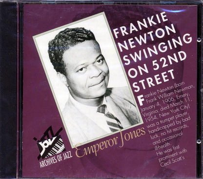 Frankie Newton - Swinging On 52nd Street: Emperor Jones Music CD