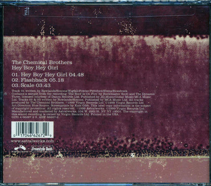 The Chemical Brothers - Hey Boy Hey Girl Music CD