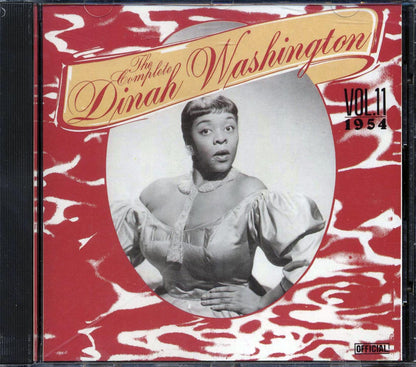 Dinah Washington - The Complete Dinah Washingon Volume 11: 1954 Music CD