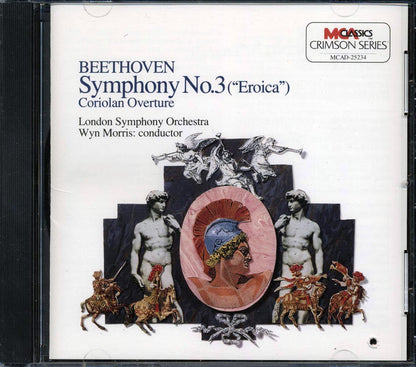 Beethoven, The London Symphony Orchestra, Wyn Morris - Symphony No. 3 (Eroica), Coriolan Overture Music CD