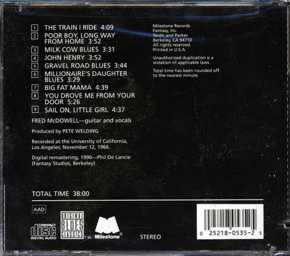 Fred McDowell - Long Way From Home (marked/ltd stock) Music CD