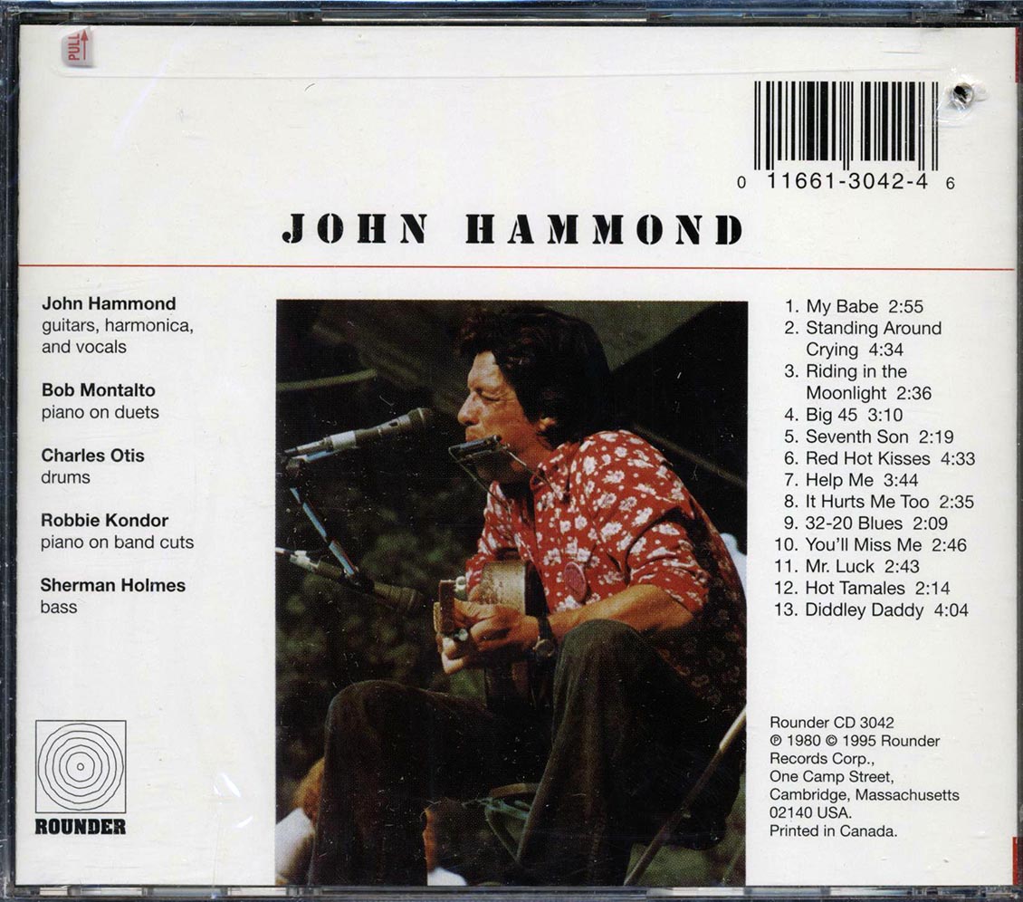 John Hammond - Mileage (marked/ltd stock) Music CD
