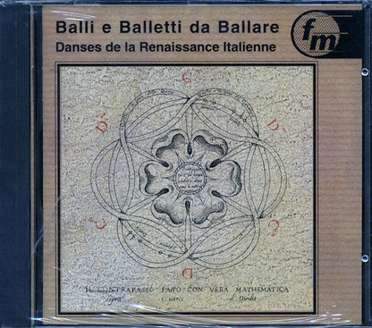 Various - Balli E Balletti Da Ballare: Danses De La Renaissance Italeinne Music CD