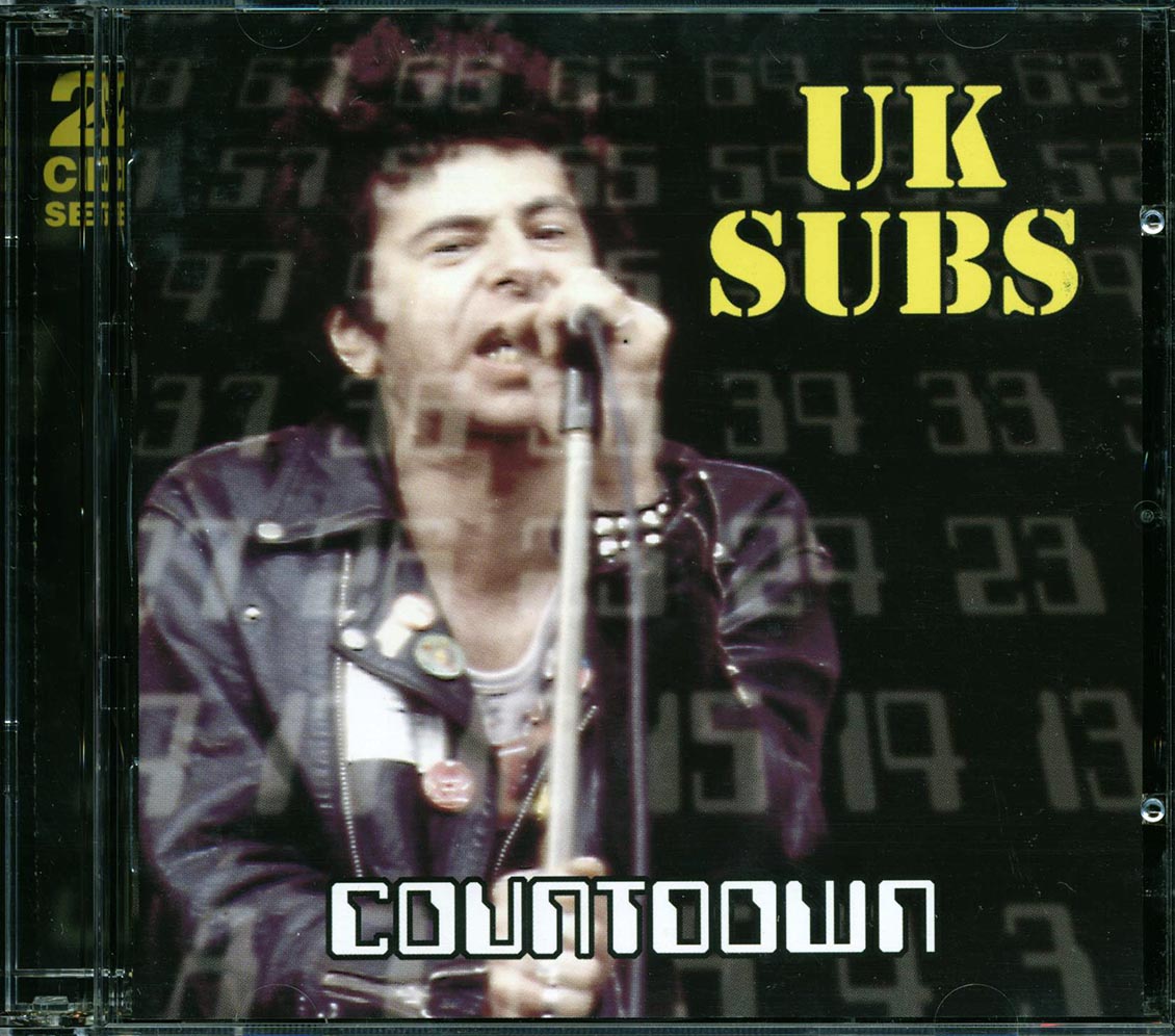 UK Subs Countdown 2xCD Music CD