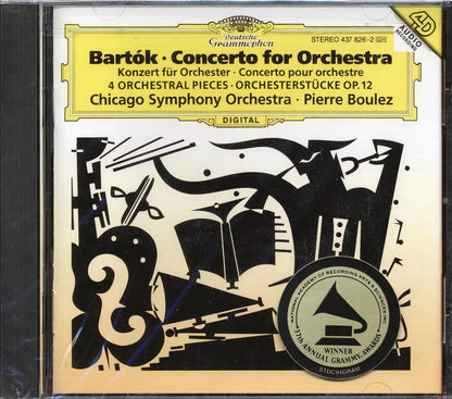 Chicago Symphony Orchestra, Pierre Boulez, Bartok - Concerto For Orchestra (marked/ltd stock) Music CD