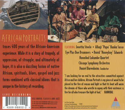 Hannibal, Chicago Symphony Orchestra, Barenboim - African Portraits Music CD