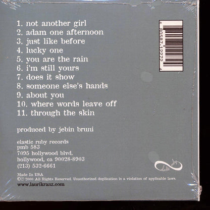 Lauri Kranz - How To Disappear Music CD