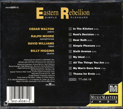 Eastern Rebellion - Simple Pleasure Music CD