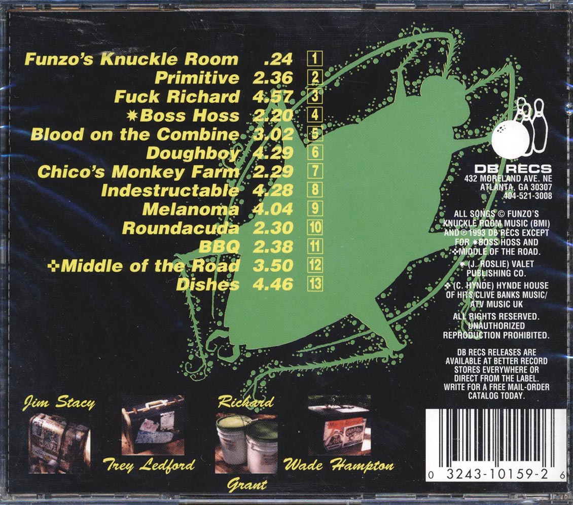 LaBrea Stompers - Funzo's Knuckle Room Music CD
