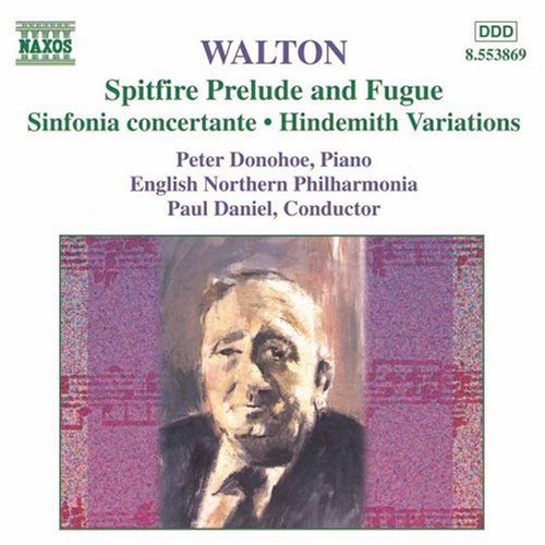 the album cover for Paul Daniel - Spitfire Prelude & Fugue