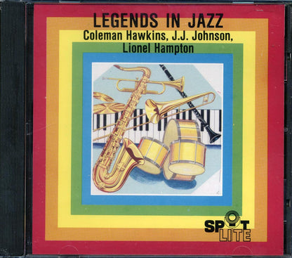 Coleman Hawkins, JJ Johnson, Lionel Hampton - Legends In Jazz Music CD