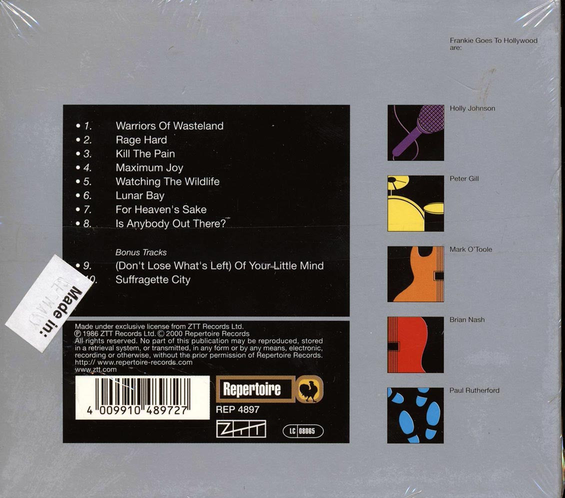 Frankie Goes To Hollywood - Liverpool Music CD