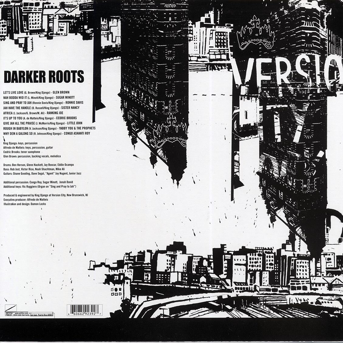 Version City Rockers, Glen Brown, Yabby You, Ranking Joe, Etc. - Darker Roots 2004 FIRST PRESS) Vinyl Record