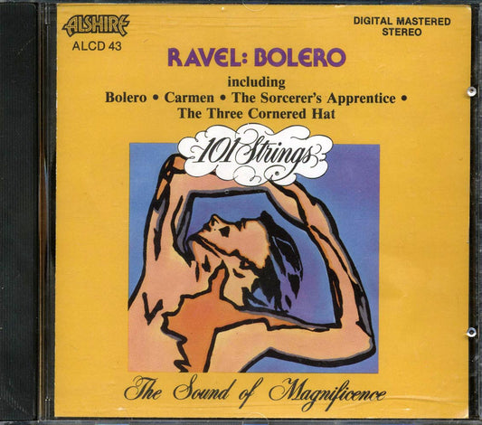 101 Strings Ravel Bolero Music CD