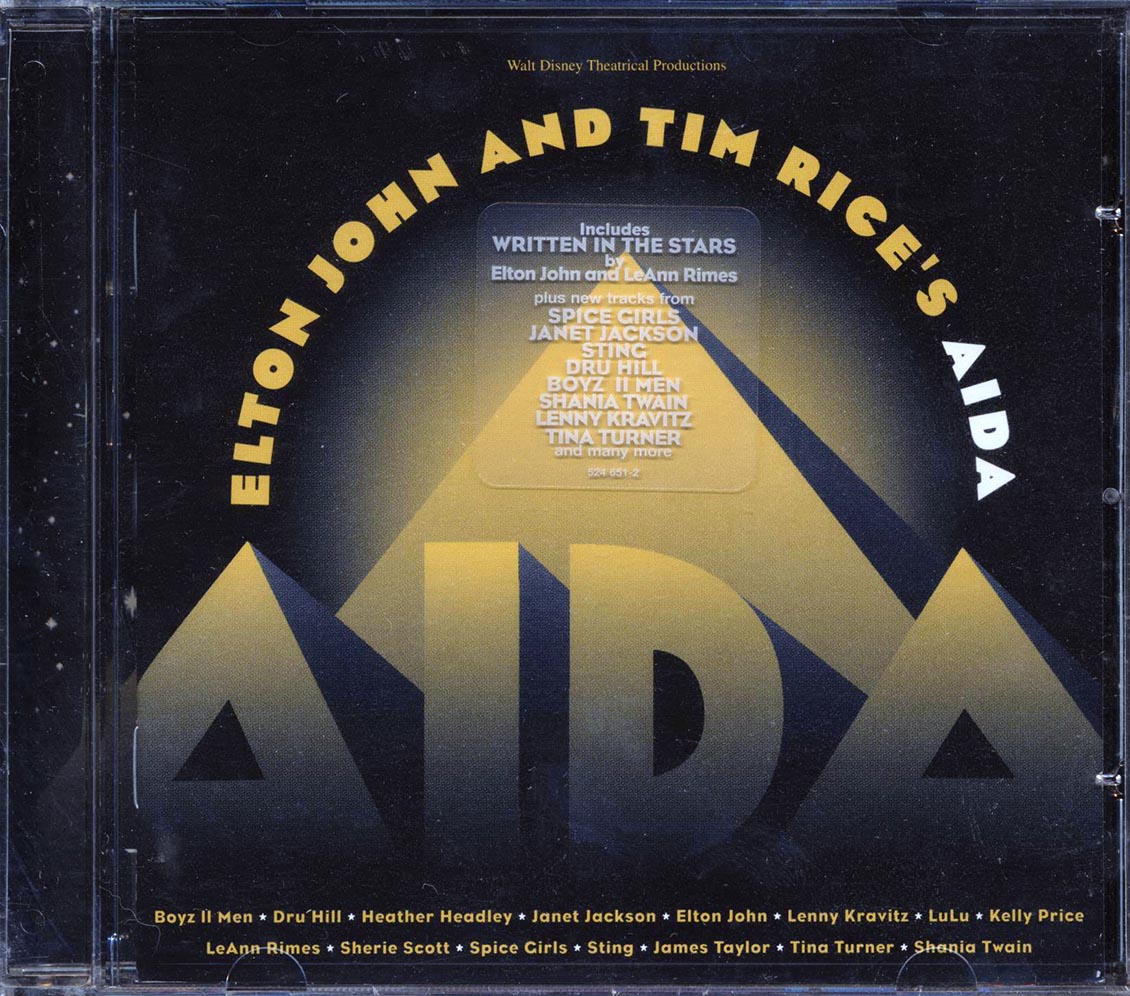 Elton John Tim Rice Aida Music CD