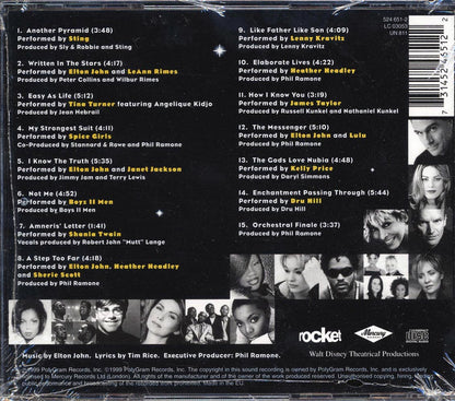 Elton John Tim Rice Aida Music CD