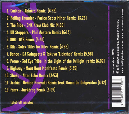 Twilight Circus Sound System - Remixed: Abstract Beats Music CD