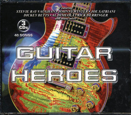 Santana Ted Nugent Boston Etc Guitar Heroes 3xCD Music CD
