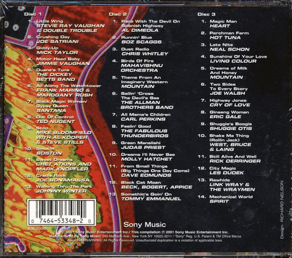 Santana Ted Nugent Boston Etc Guitar Heroes 3xCD Music CD