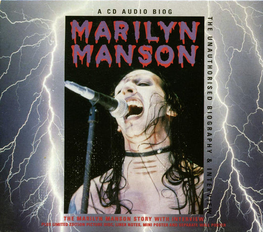 Marilyn Manson The Unauthorised Biography & Interview Music CD