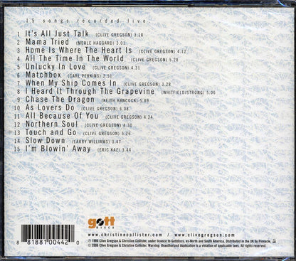 Clive Gregson & Christine Collister - Home And Away Music CD