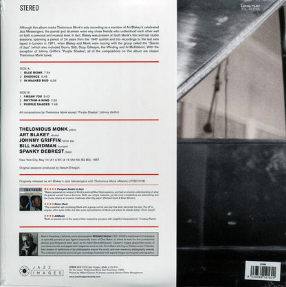 Thelonious Monk, Art Blakey - Blue Monk (ltd. ed.) (180g) Vinyl Record