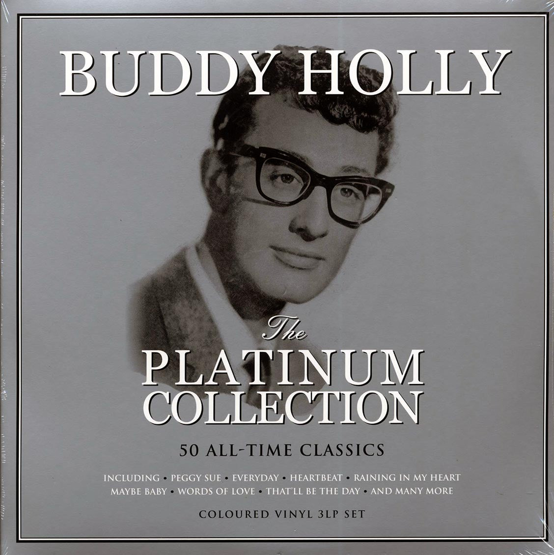 Buddy Holly - The Platinum Collection (50 tracks) (3xLP) (white vinyl) Vinyl Record